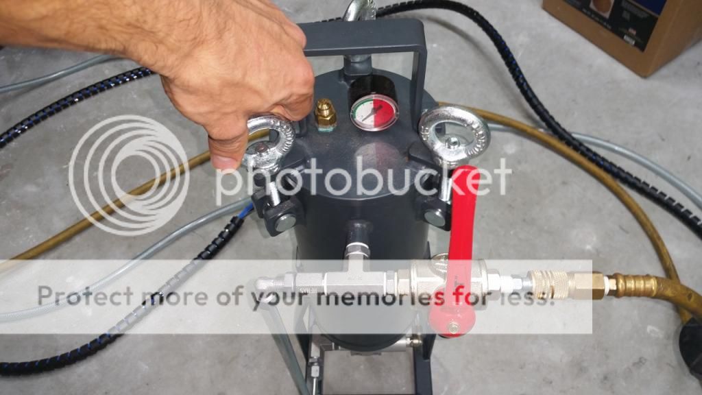 Intake valve cleaning walnut blasting w/ OEM tool